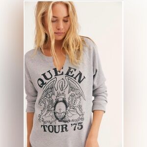 DAY DREAMER X FREE PEOPLE QUEEN WAFFLE TEE